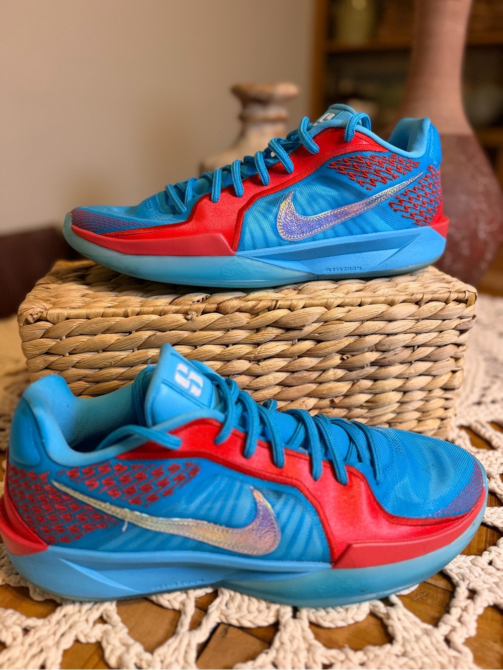 Nike Sabrina 2 Slurpee FQ2174-400 Blue Red Basketball Shoes Women’s 12

Descript